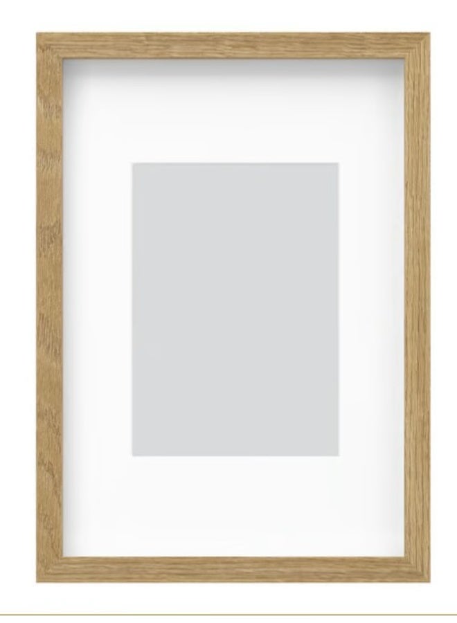 إطار، بتأثير خشب البلوط، 21 × 30 سم - Image 1